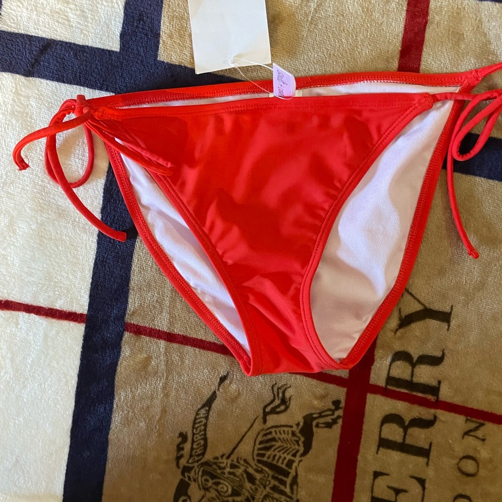 Salt + Cove Fiery Red Bikini Bottom